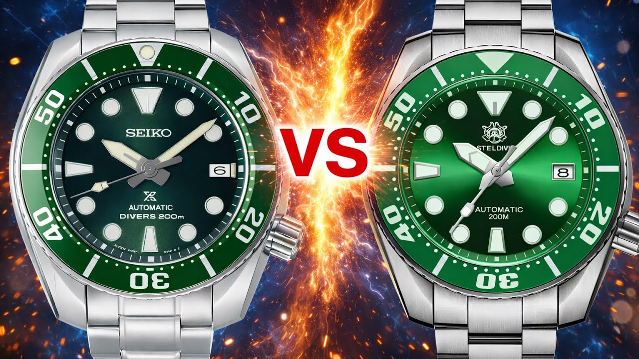 SEIKO SUMO HULK VS STEELDIVE SUMO HULK .  MERECE LA PENA PAGAR MÁS ?