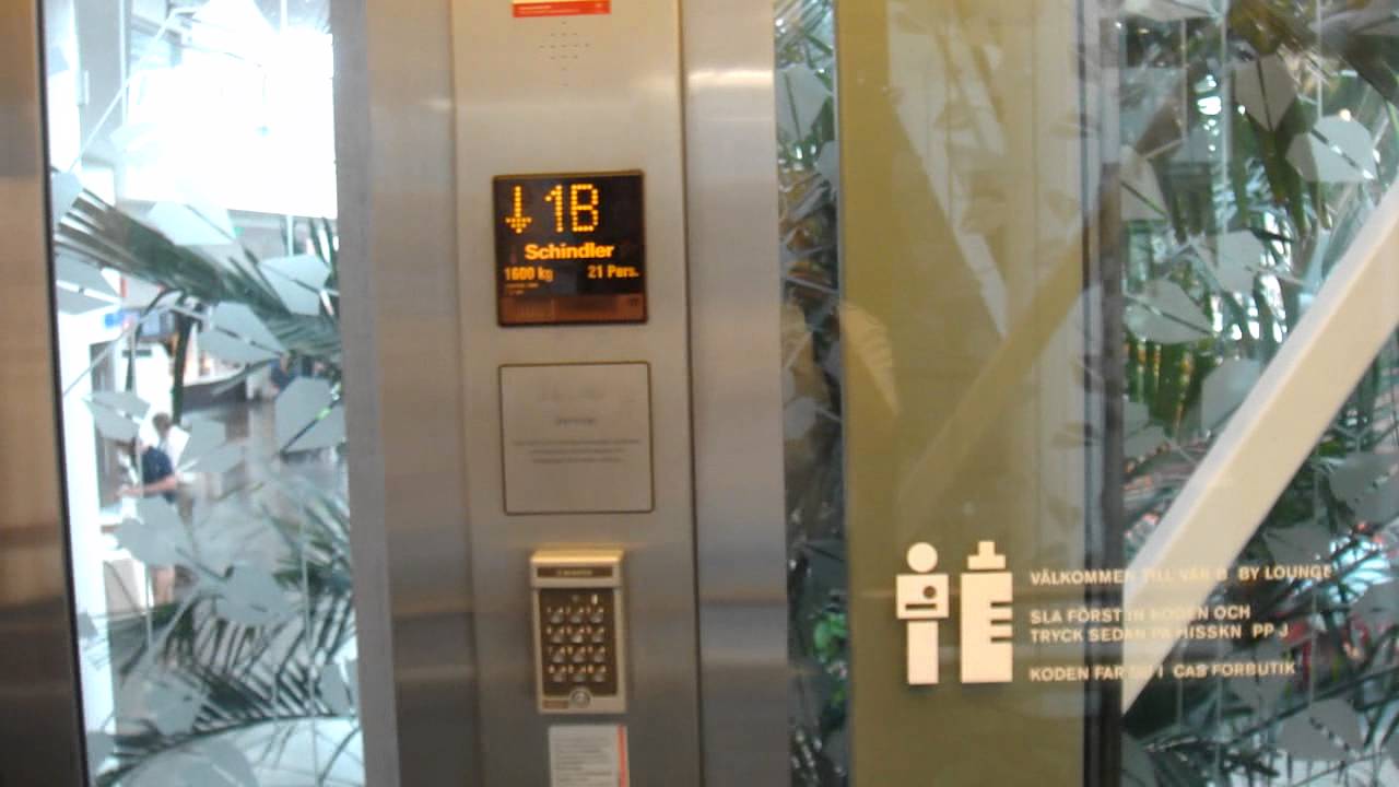 2009 Schindler 5400 MRL-Traction Elevator @ Sollentuna Centrum w/ @ElevatorsfromSweden