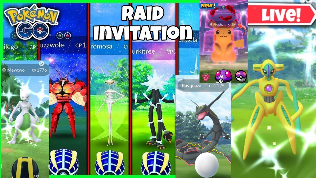 Hunting✨️Shiny Legandary & Dynamax Pika,Ultra Beast Raid in Pokemon Go