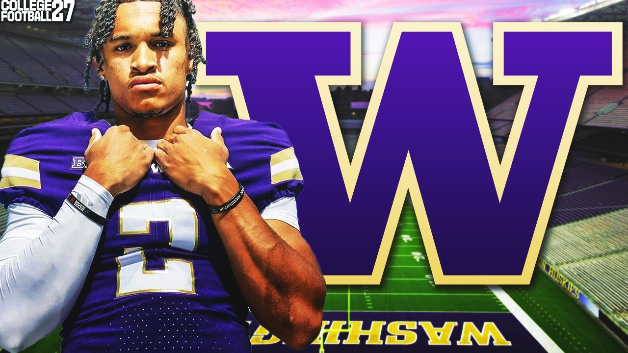 Rebuilding Washington in College Football 27 Dynasty