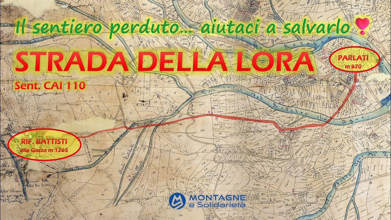 Il sentiero perduto... aiutaci a salvarlo!