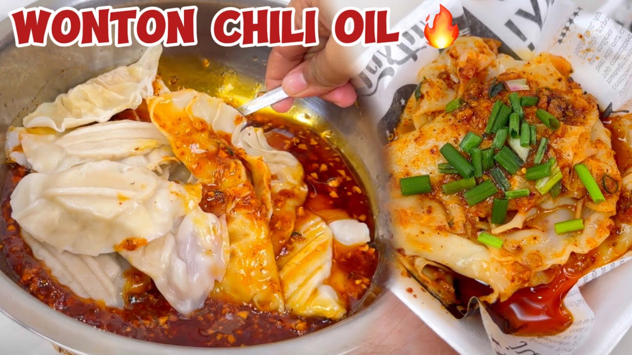 SPICY CHILI OIL WONTON RECIPE / CHILI OIL WONTON WORTH SELLING!!