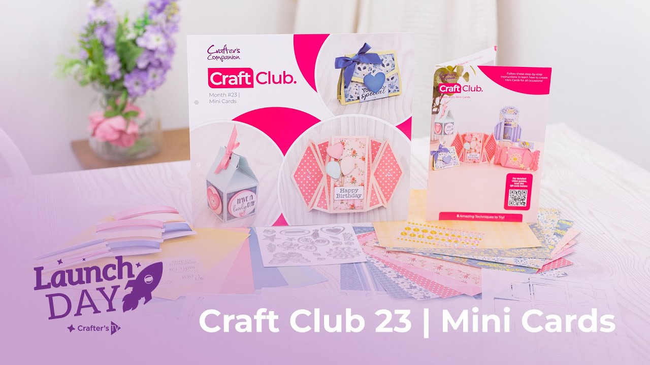 Launch Day: Craft Club #23- Mini Cards (26th January 2026)