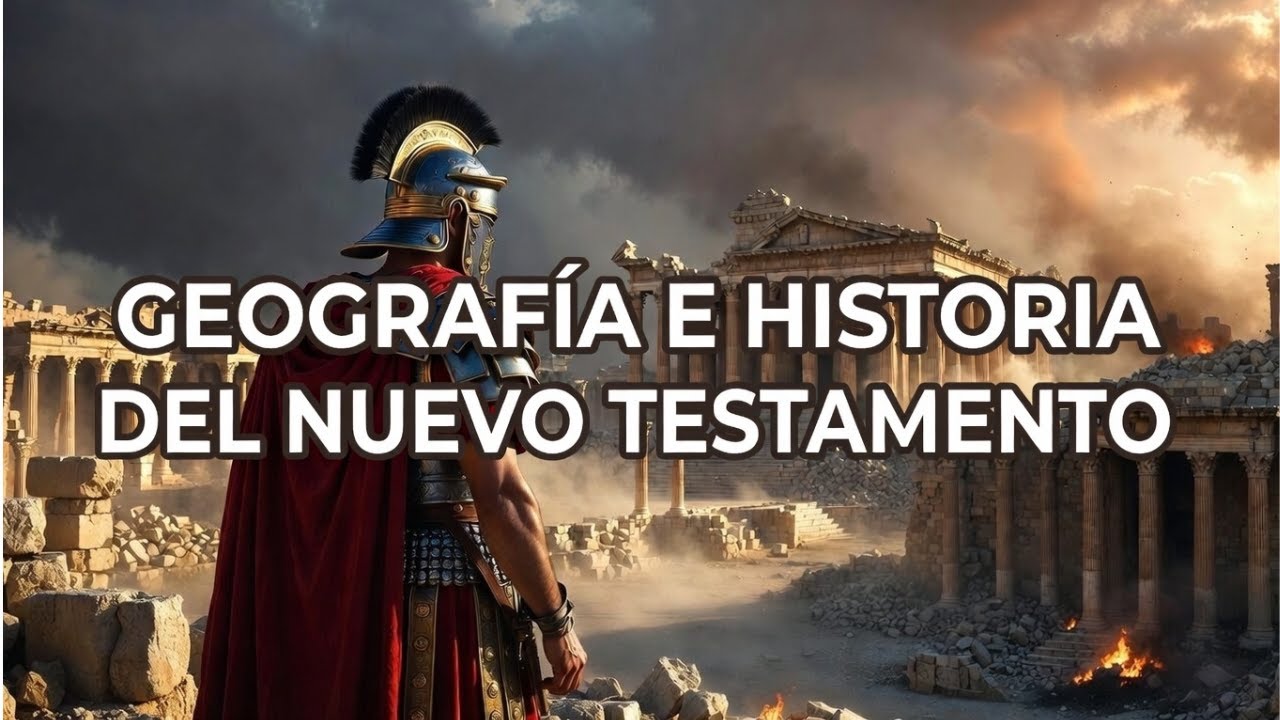 Mapa del Nuevo Testamento: Ciudades, gobiernos romanos y la caída de Jerusalén (70 d.C.).   CAP. 12