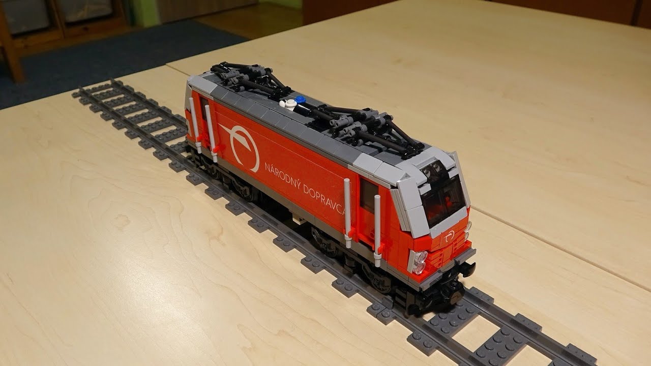Lego Vectron ZSSK - návod + seznam dílků