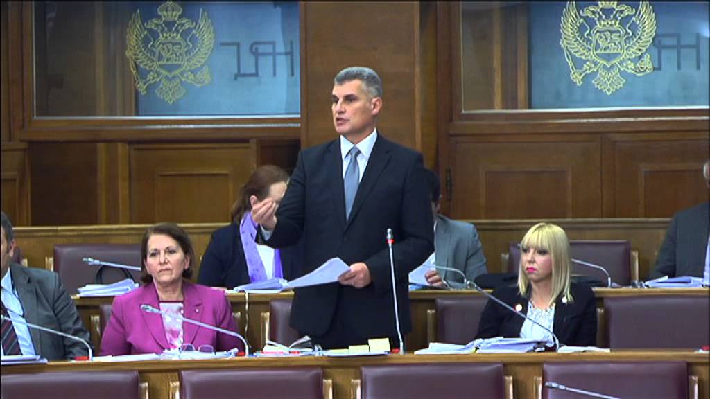 Dritan Abazović - AUTOPUT -  Skupština CG