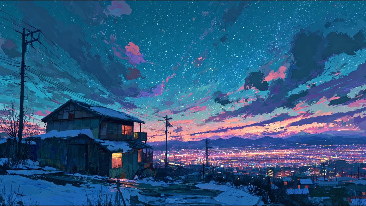 Lofi Hip Hop Beats 🎧 日本のレトロでノスタルジックな夜景| Lo-Fi Beats to Study to🎧