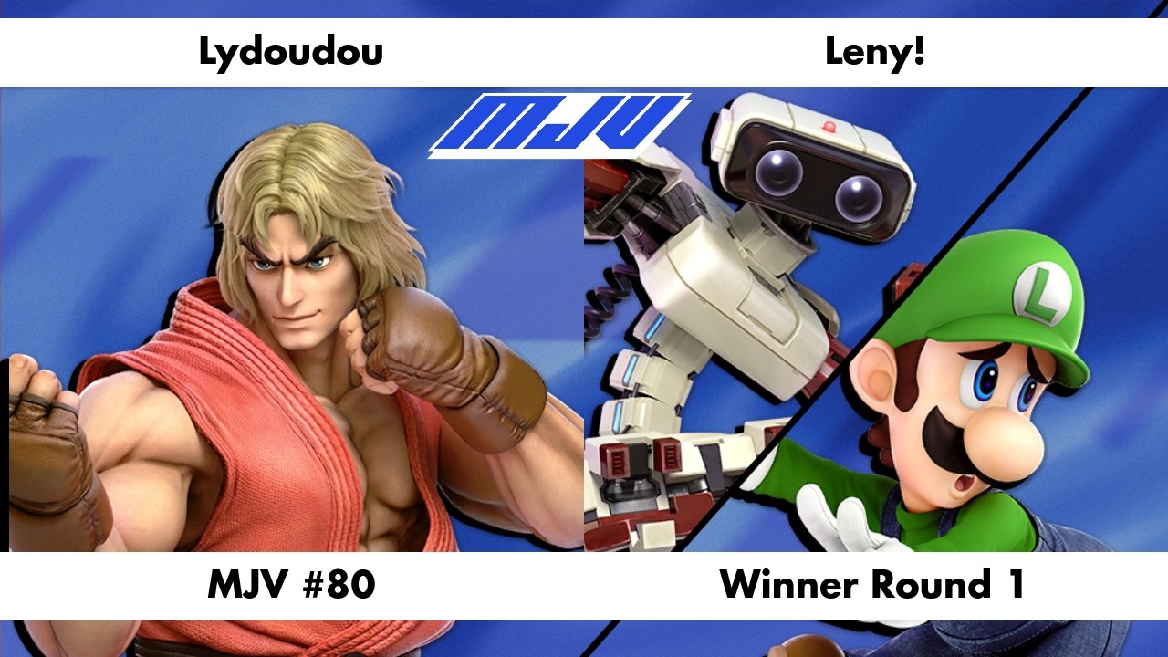 MJV #80 - Lydoudou (Ken) Vs. Leny! (R.O.B., Luigi) - Winner Round 1