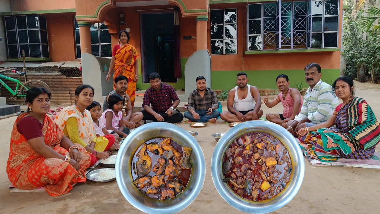 জামাই ভগ্নিপতি নিয়ে পুকুরে টাটকা  মাছ ধরার সাথে জমিয়ে খাওয়া দাওয়া | (ভাগ্নের বিয়ের সম্বন্ধে)..