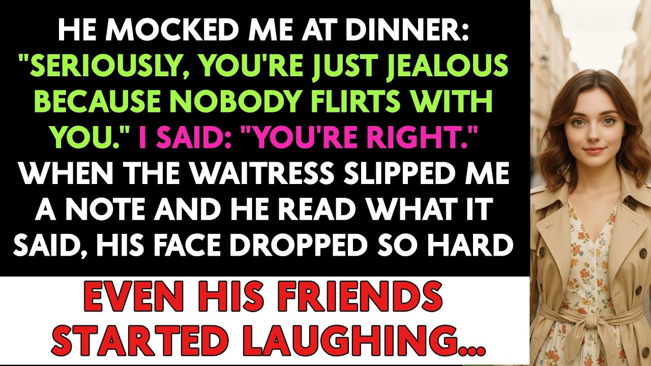 He Mocked Me At Dinner: 