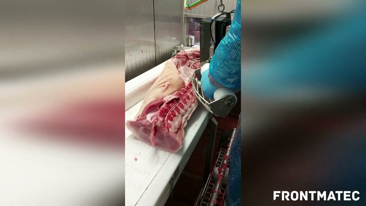 Frontmatec Pork Solutions | Manual Chine Bone Saw