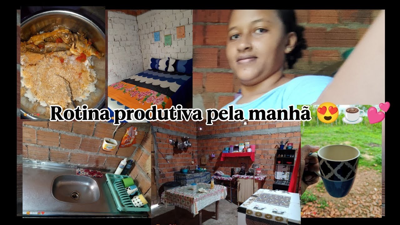 rotina produtiva pela manhã 🤩#dona de casa em ação 🏡🥹