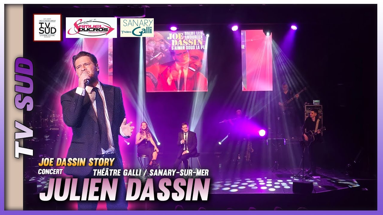 TV SUD / Concert / Julien Dassin à Sanary-sur-Mer au Théâtre Galli / Samuel Ducros Production