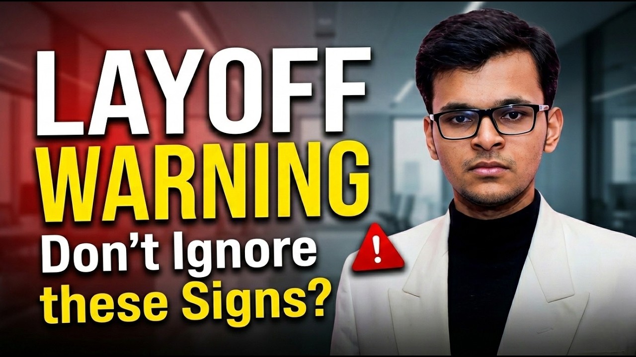 Layoff Warning: 7 Signals You Shouldn&rsquo;t Ignore