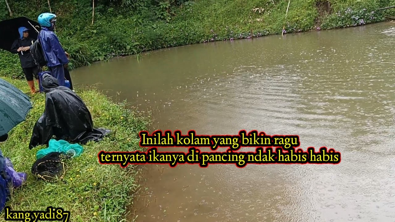 GILA BANGET SAMPAI PEGEL IKANYA NDAK HABIS HABIS