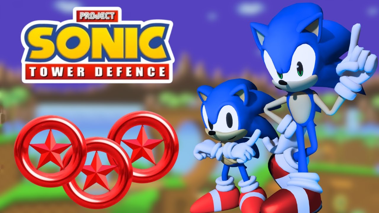 PLAYING THE NEW SONIC TOWER DEFENSE GAME! | Project Sonic TD