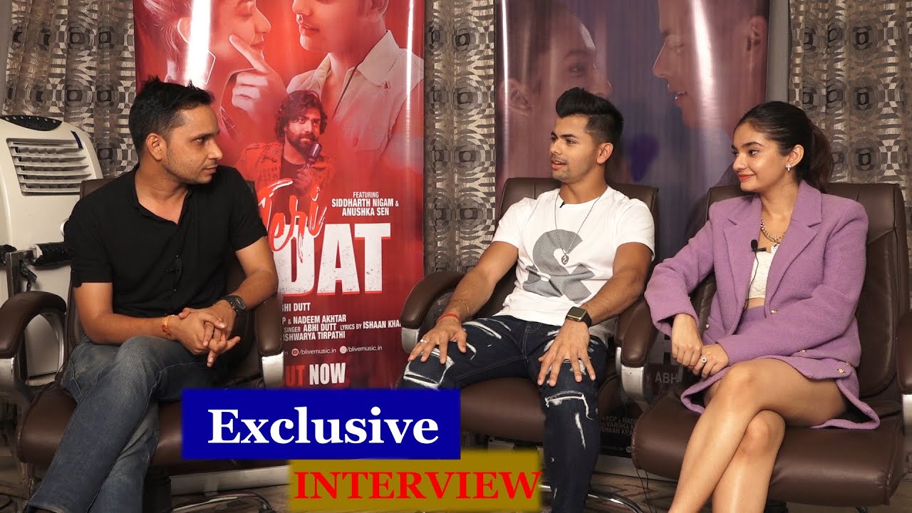 Anushka Sen & Siddharth Nigam EXCLUSIVE Interview On Success Of Song Teri Aadat : Telly Films