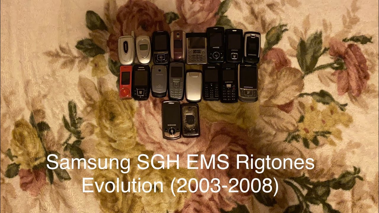 Samsung SGH EMS Ringtones Evolution (2003-2008)