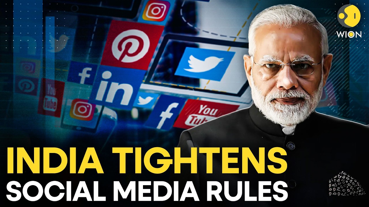 Social Media: India Mandates Three-Hour Takedown of Unlawful Online Content | WION Originals