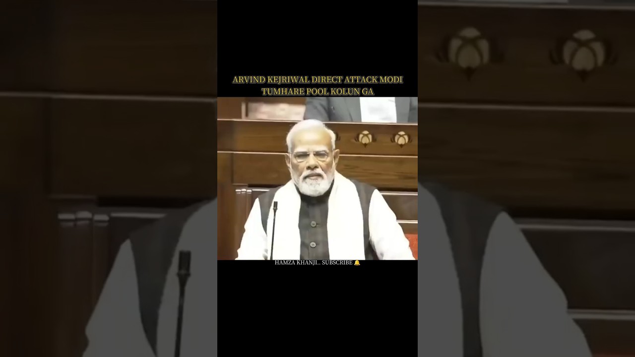arvind kejriwal attack modi #viralvideo #trendingreels #druvrathee