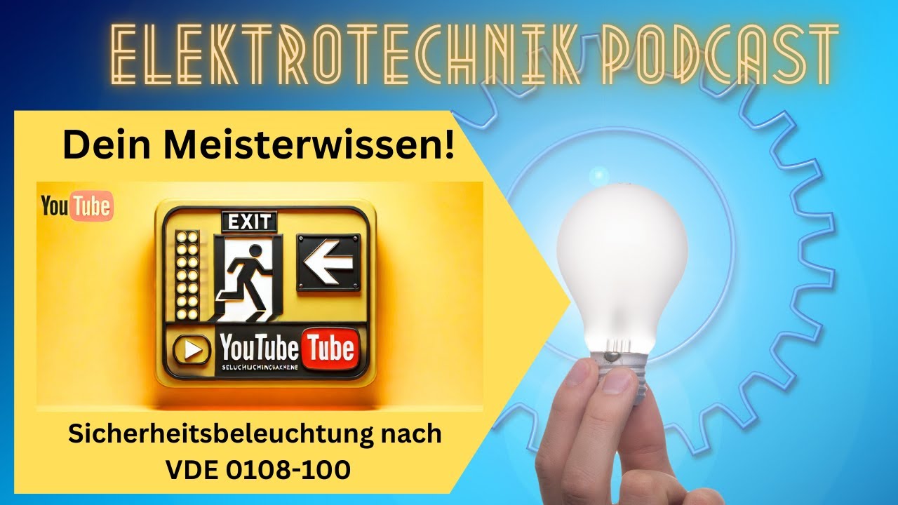 Sicherheitsbeleuchtung verstehen: Prüfungstipps und Lösungen nach VDE 0108-100!