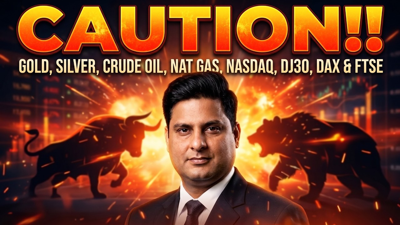 CAUTION! GOLD | SILVER | NASDAQ | CRUDE OIL | NAT GAS | S&P | NASDAQ | US30 Live Today 6-7 Aug