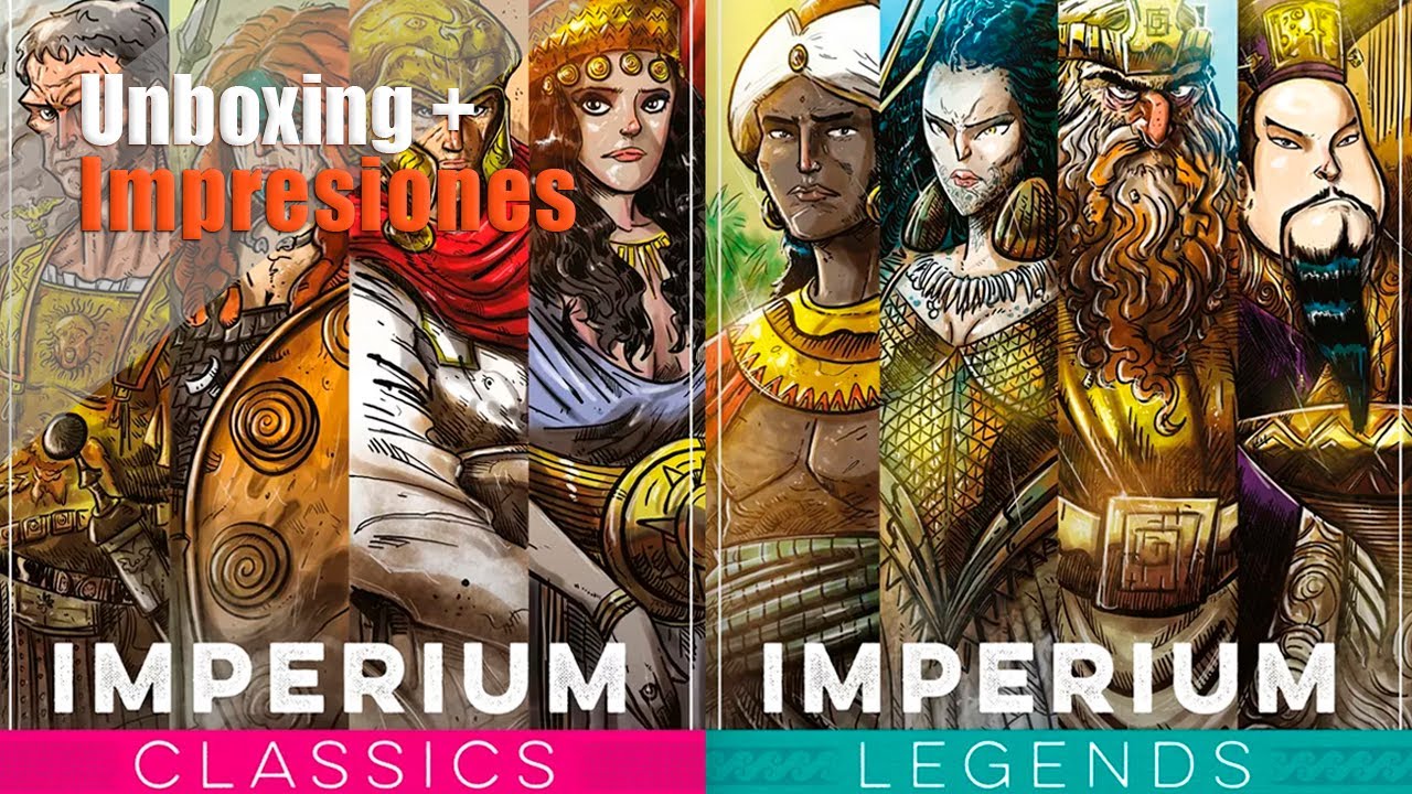 🏛️ IMPERIUM Classics / Legends - Unboxing y PRIMERAS IMPRESIONES