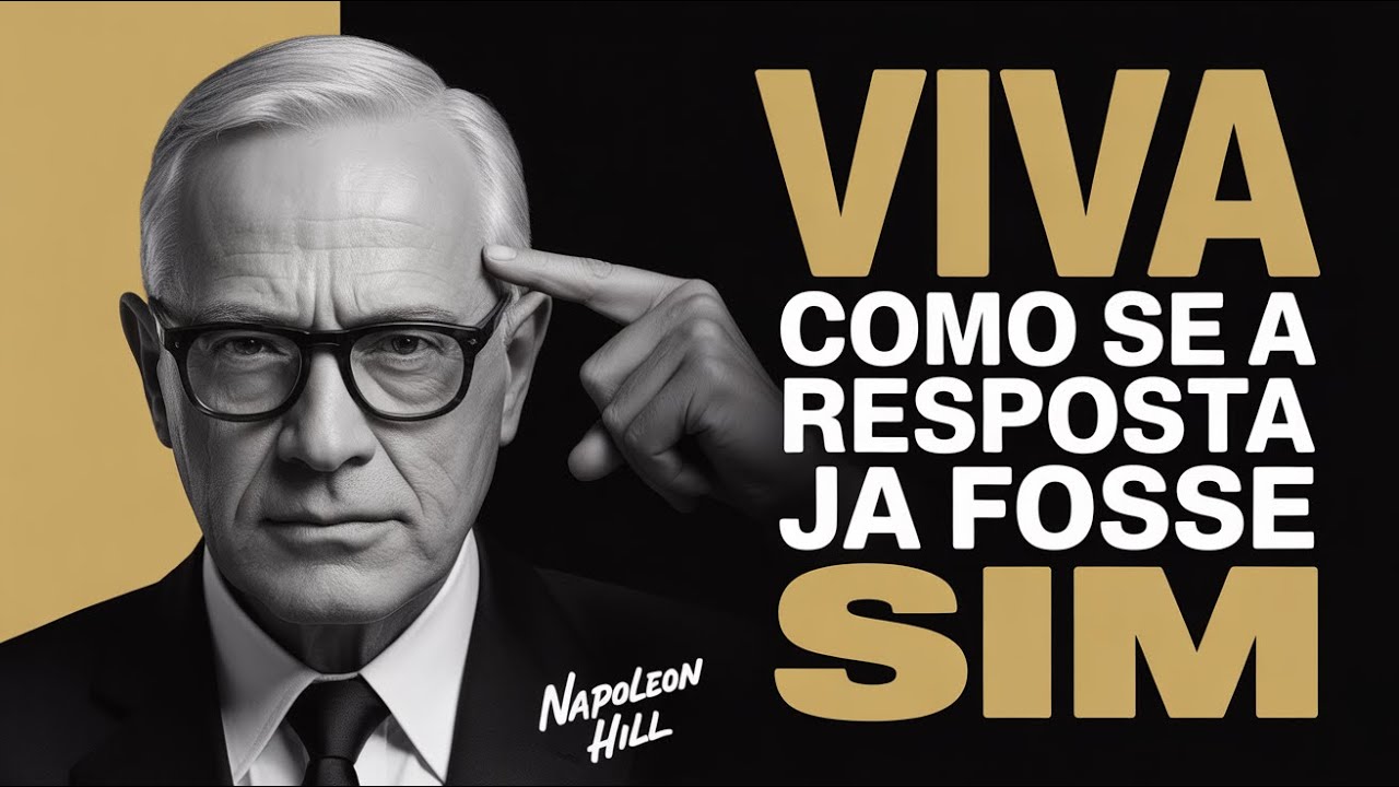 AJA COMO SE DEUS JÁ DISSE “SIM” — e Ele Vai Confirmar | Napoleon Hill