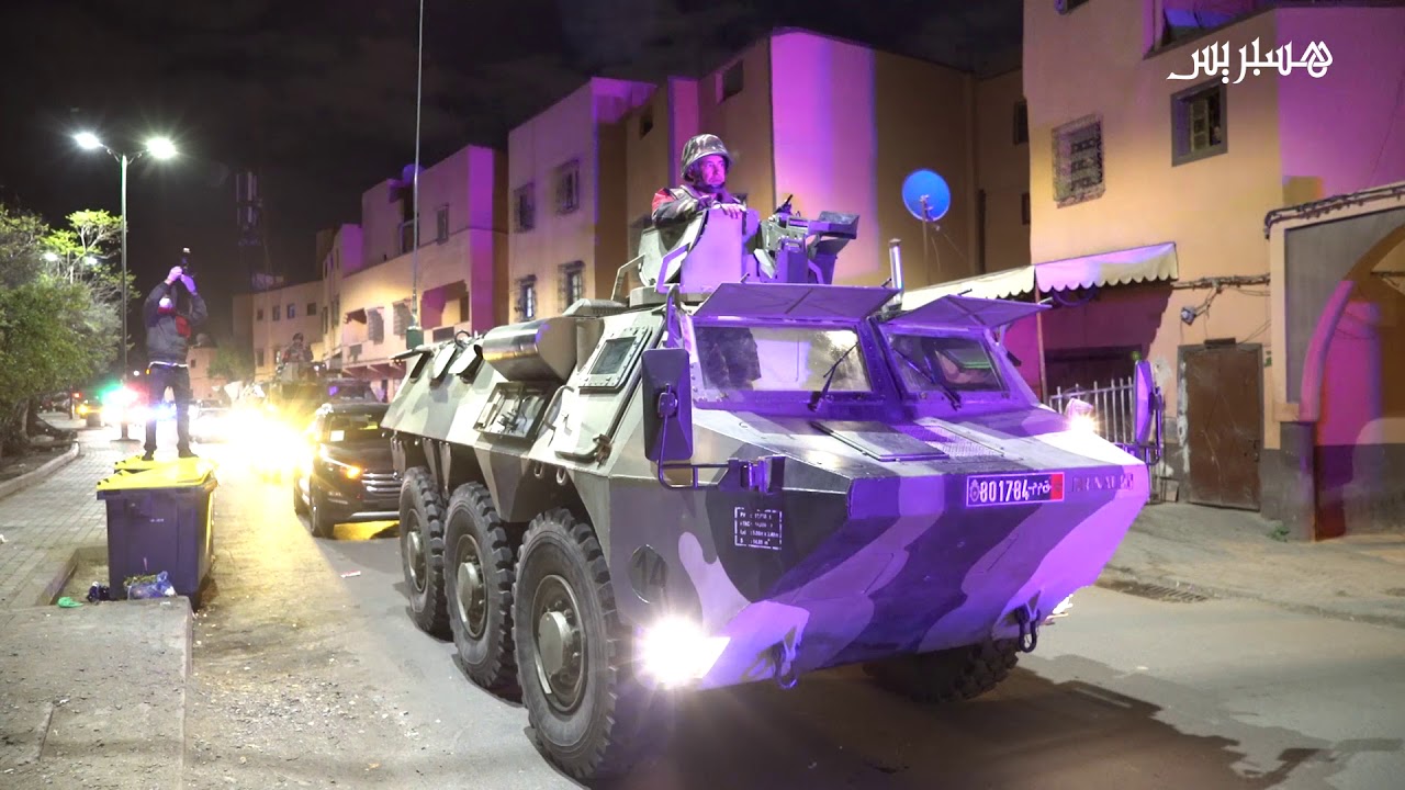 الجيش ينشر قواته في شوارع مراكش لفرض الحجر الصحي