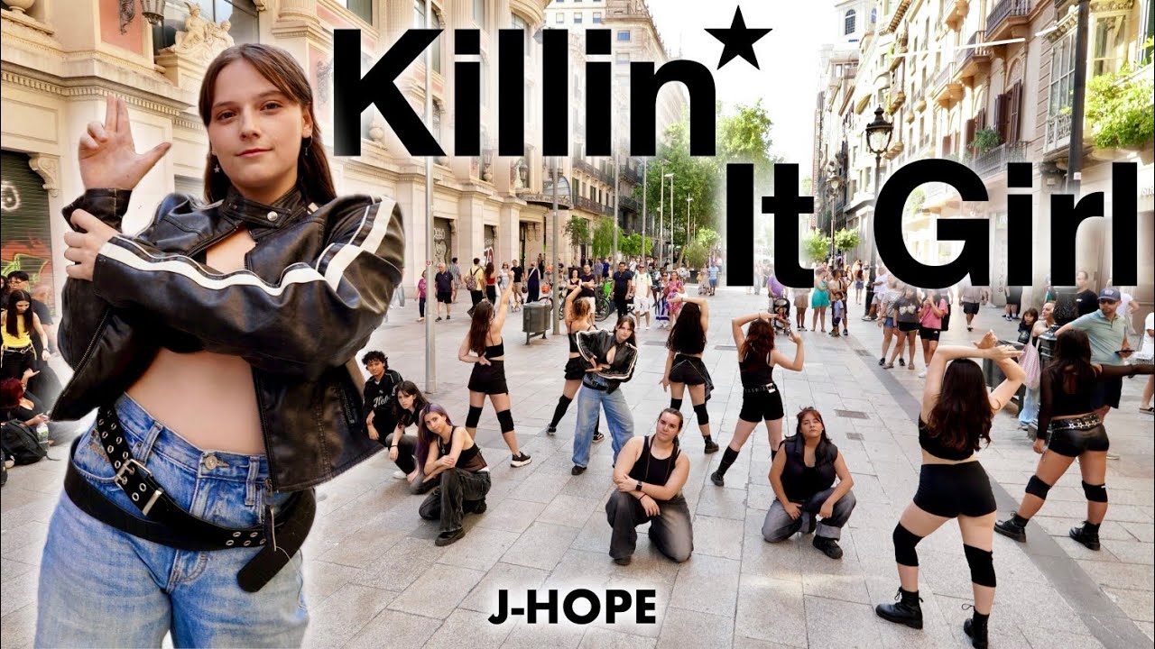 [K-POP IN PUBLIC] ‘Killin' It Girl' - J-hope | Dance Cover by NEWIE (네위♡) from Barcelona