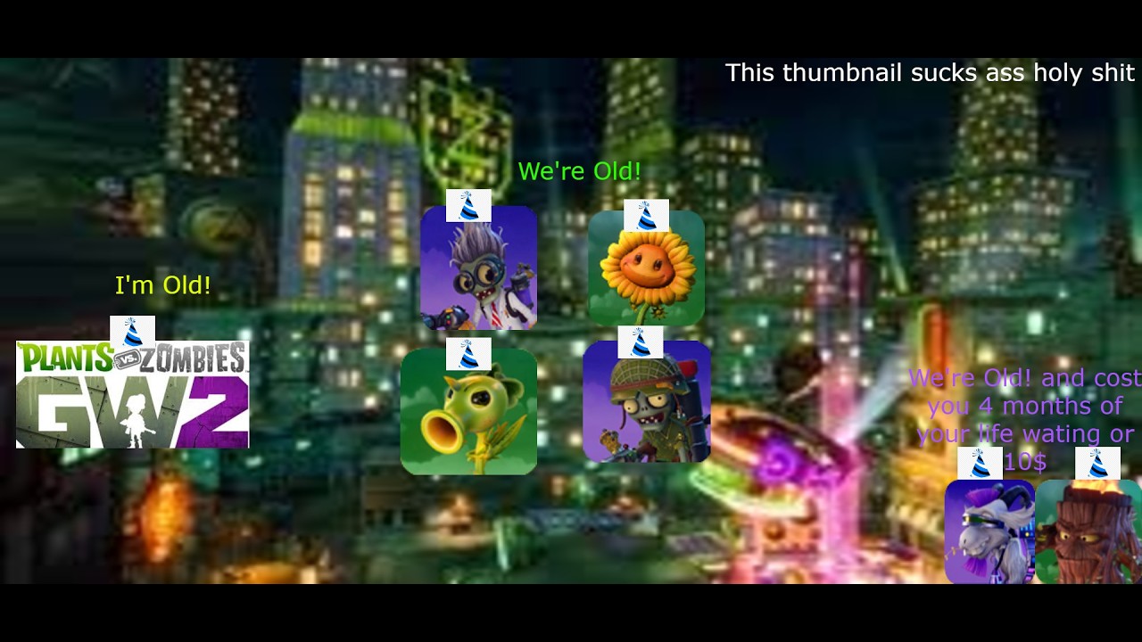 PVZ GW2 EP-5 this game is 10 years old now... WHAT