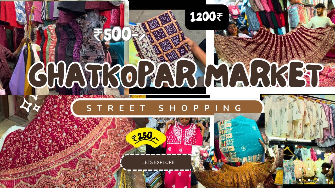 Ghatkopar Street Shopping | Lets Explore this market with me | Cheapest Street Market | Ranjana Rai