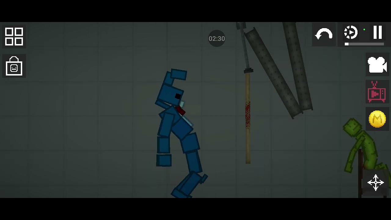 Fnaf 1 in melon sandbox night 1
