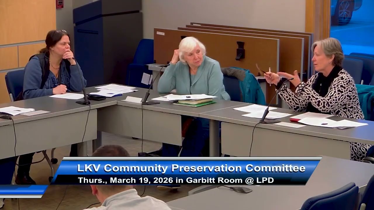 Lakeville Community Preservation Committee, 3-19-26