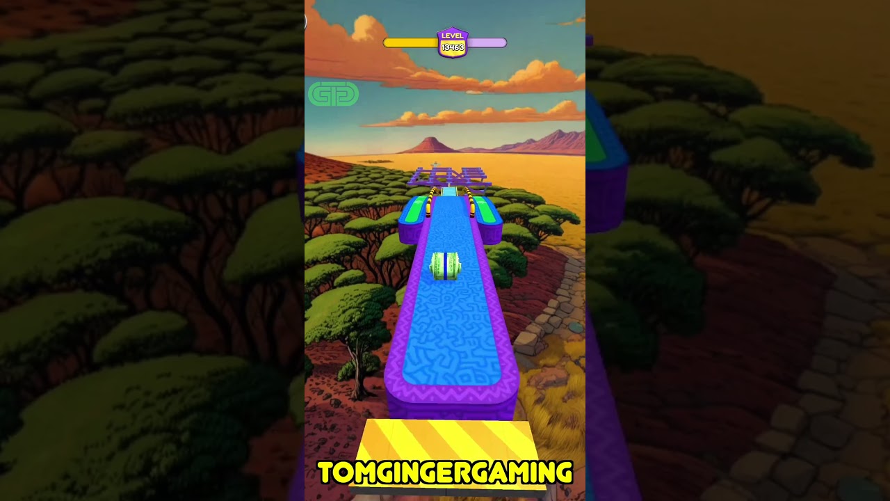 Задание на скоростное прохождение игры Going Balls, уровень 305 #tomgingergaming #goingballs #spe...