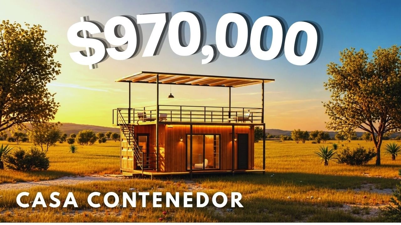 CASA CONTENEDOR en MERIDA | Lista en 90 días | FINANCIAMIENTO 12 a 24 meses | casa del futuro