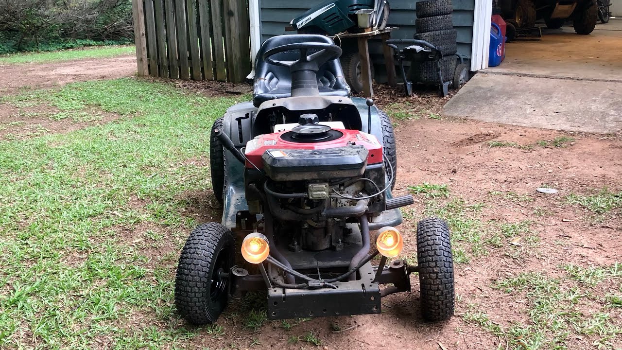 Racing Mower Returns! | New Front Tires & Updates