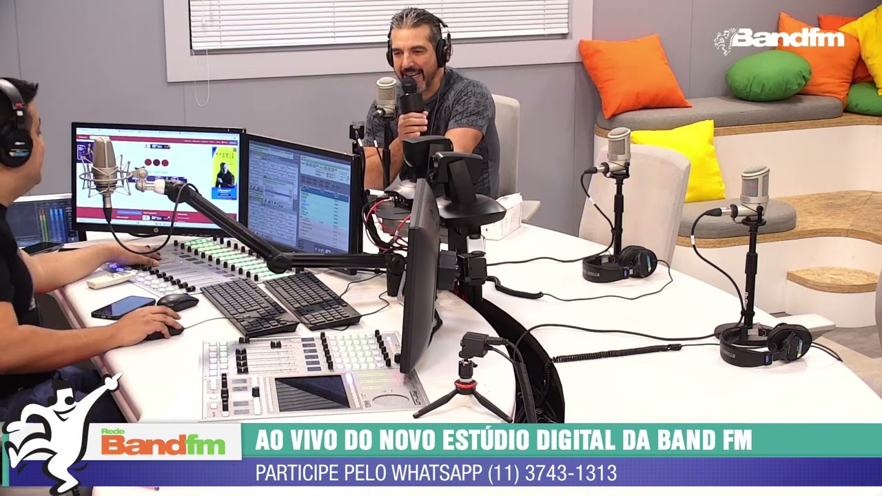 Tadeu e Emerson no Band Bom Dia - O Locutor de rodeios
