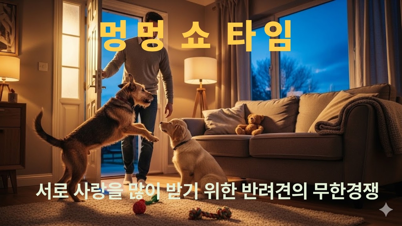 멍멍 쇼 타임,미소를 부르는 반려견의 무한경쟁, BLUE63 music mix