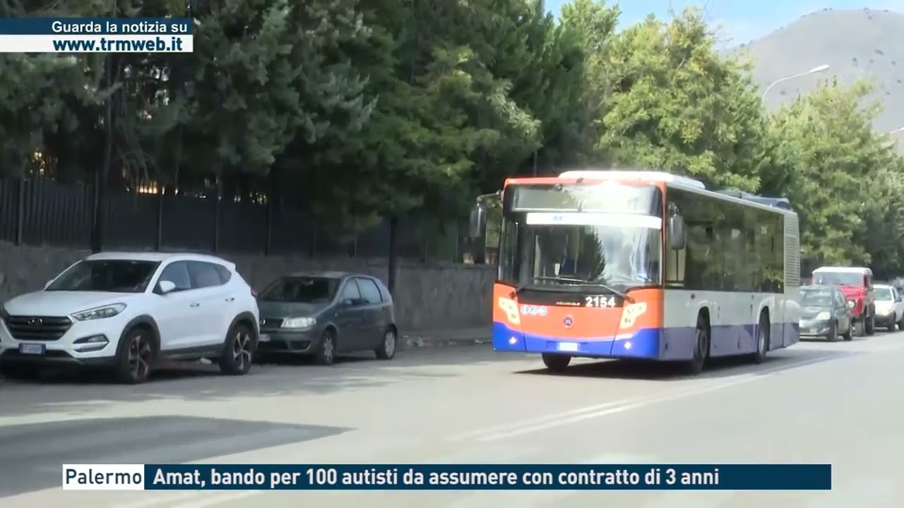 Palermo - Amat, bando per 100 autisti da assumere con contratto di 3 anni