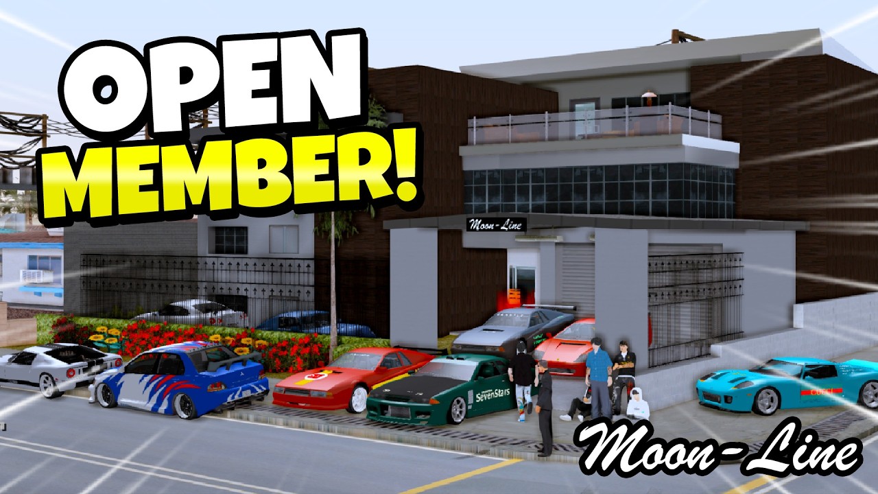 OPEN MEMBER CLUB MOBIL JDM / EDM MOONLINE CREW DI JGRP !! - GTA SAMP ROLEPLAY