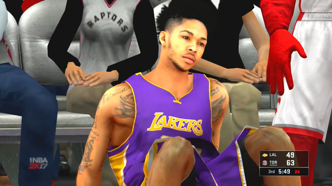 NBA 2K17 Association Game Los Angeles Lakers vs Toronto Raptors