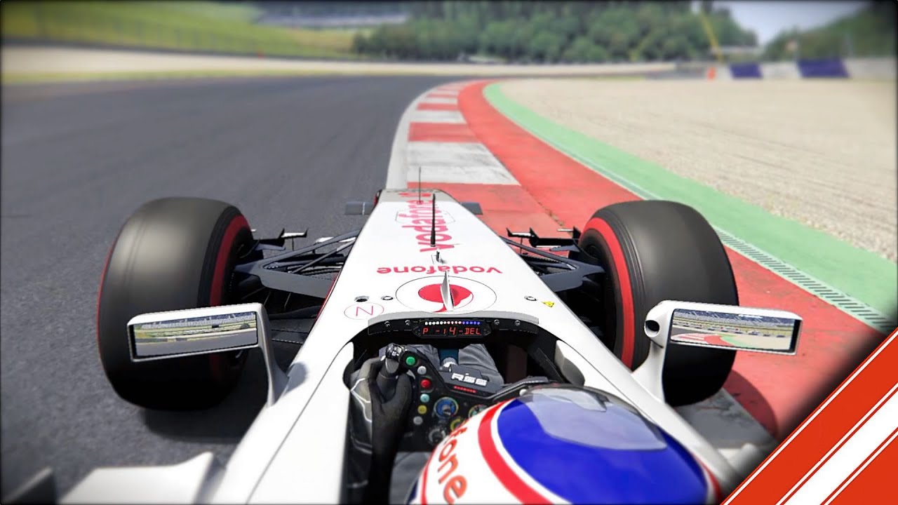 Button's McLaren MP4-28 at Red Bull Ring // RSS 2013 V8 // Assetto Corsa F1 VR