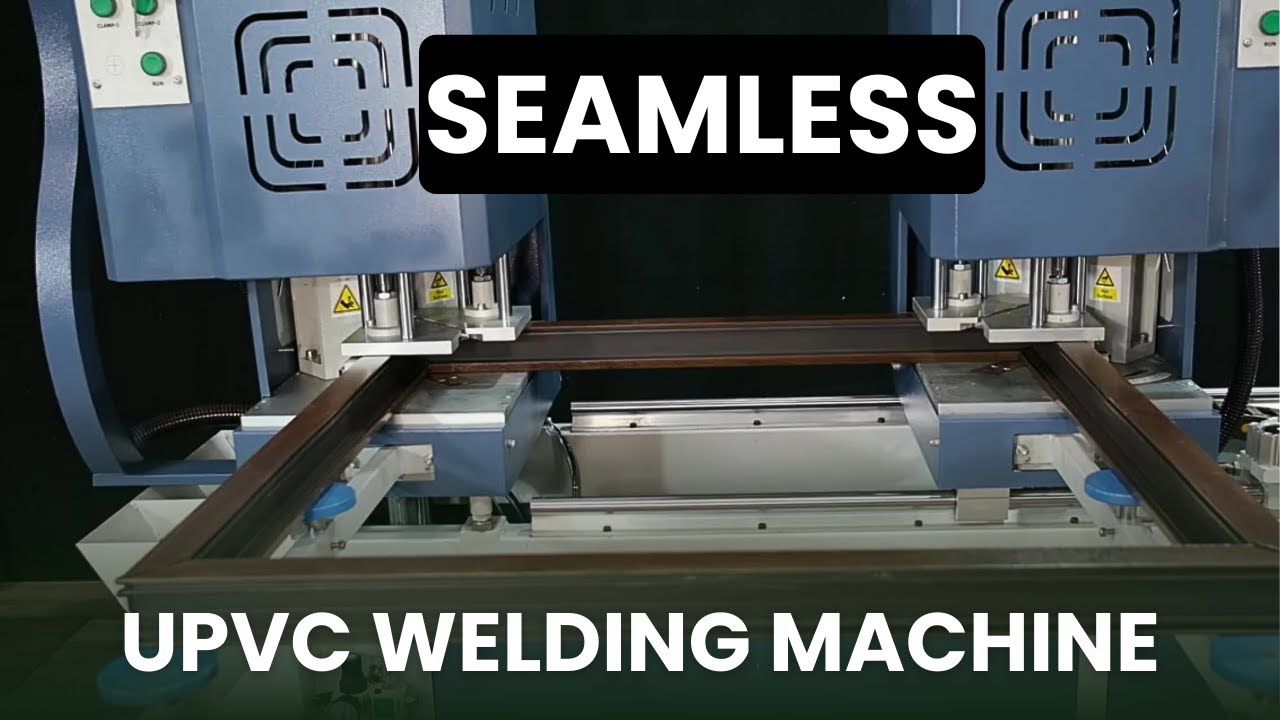 Seamless Double head welding machine for upvc windows | Upvc seamless welding machine | Upvc Welding