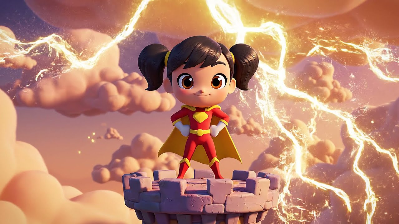 Fortnite Tiny Hero Construyó Una Torre en el Cielo | Canciones Infantiles y Rimas para Niños