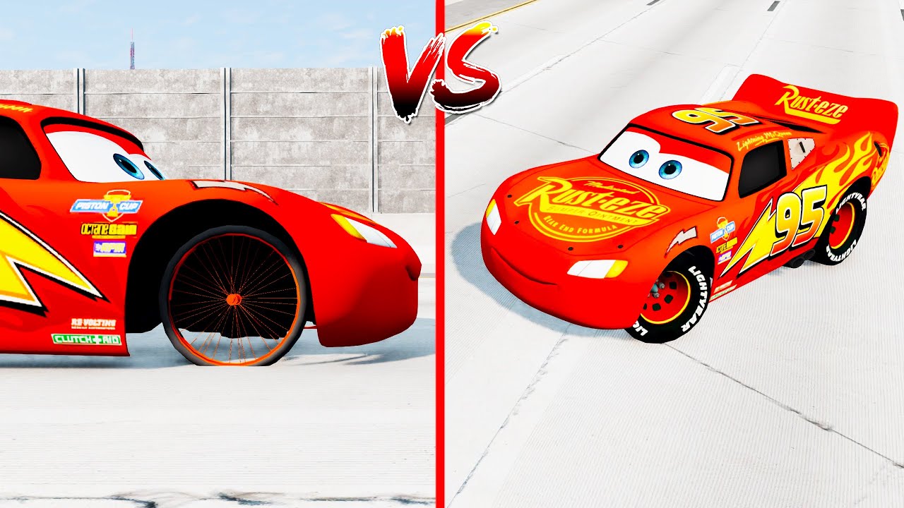 Lightning McQueen with Bicycle Wheels vs Stock Lightning McQueen – What is Best?