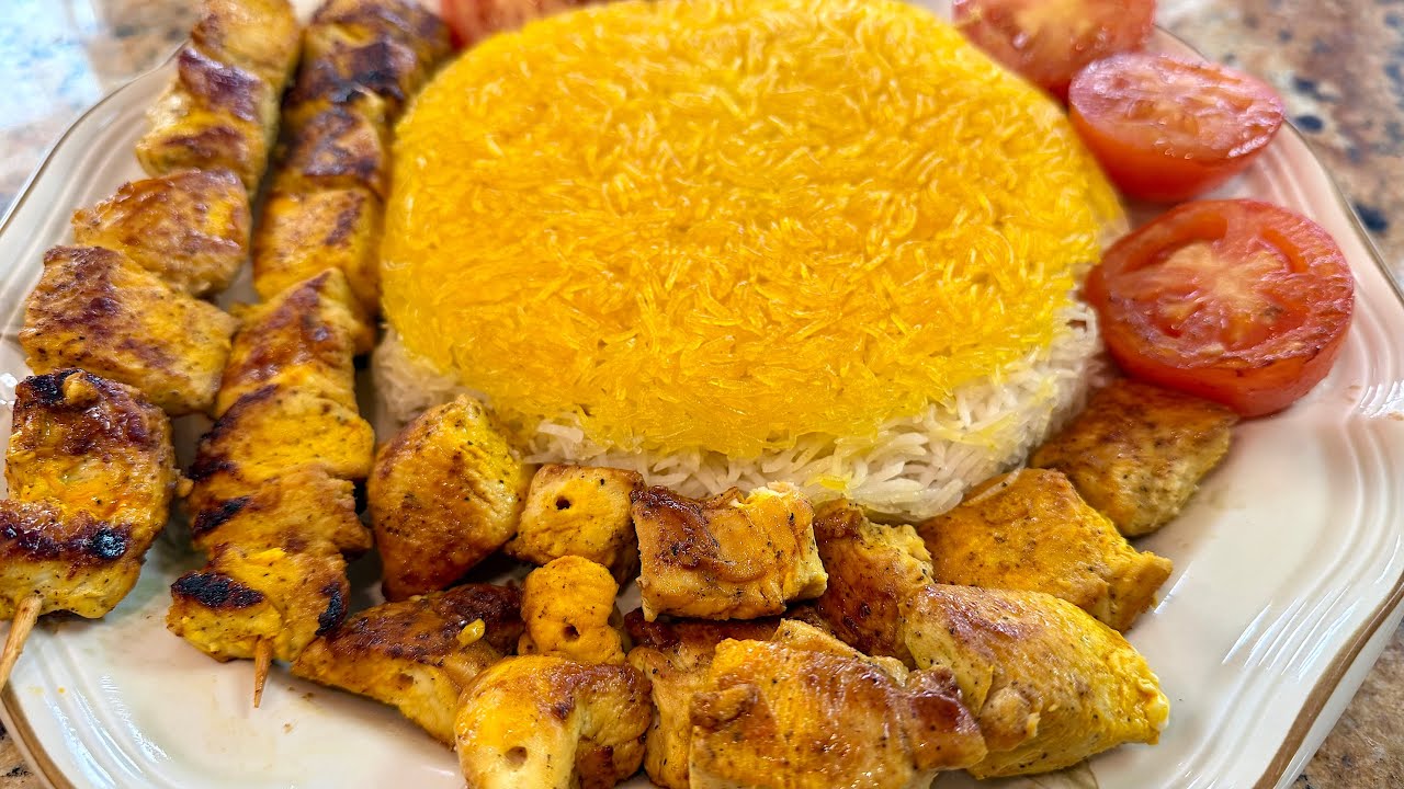 Delicious Joojeh Kabob on the Stovetop  - Cooking with Yousef