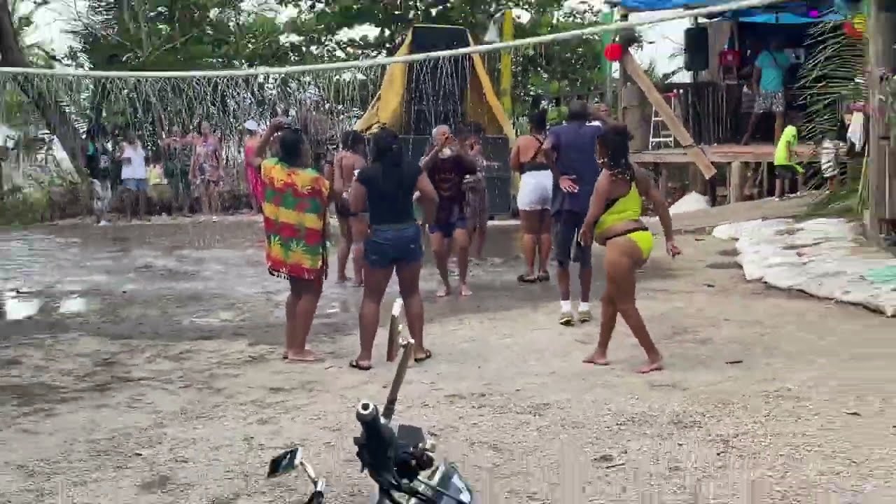 WET FETE, DOMINICA, LAPLAINE, NATURE ISLAND OF THE CARIBBEAN