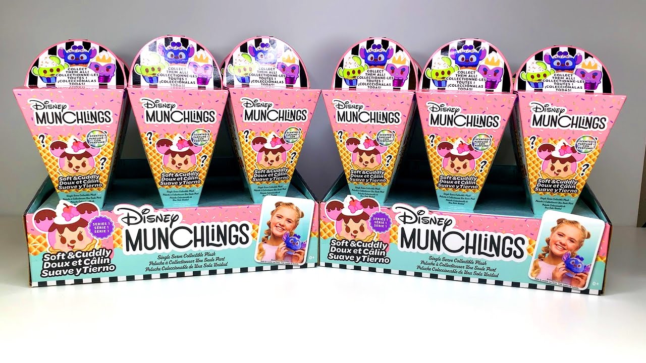 Disney Munchlings Single Serve 2 FULL CASES unboxing!