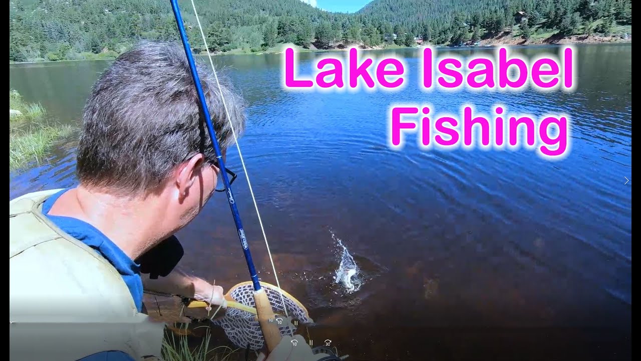 AMAZing Mountain Fishing Southern Colorado Lake Isabel just 20 min from Pueblo